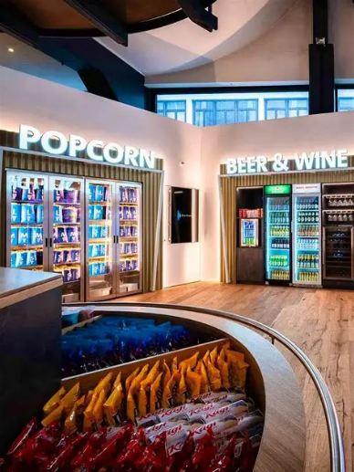 blue Cinema Abaton Zürich – Food menu
